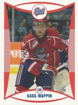 2009-10 Co-op Regina Pats (WHL) #16 Cassidy Mappin Front