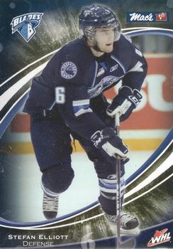 2009-10 Saskatoon Blades (WHL) #B-05 Stefan Elliott Front