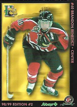 1998-99 Halifax Mooseheads (QMJHL) Second Edition #14 Brandon Benedict Front