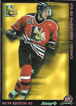 1998-99 Halifax Mooseheads (QMJHL) Second Edition #16 Ali MacEachern Front
