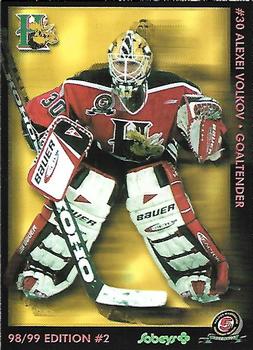 1998-99 Halifax Mooseheads (QMJHL) Second Edition #18 Alexei Volkov Front