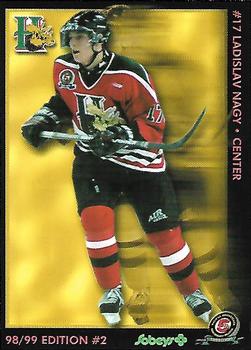 1998-99 Halifax Mooseheads (QMJHL) Second Edition #23 Ladislav Nagy Front