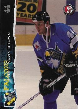 1996-97 SplitSecond Springfield Falcons (AHL) #NNO Kevin Brown Front