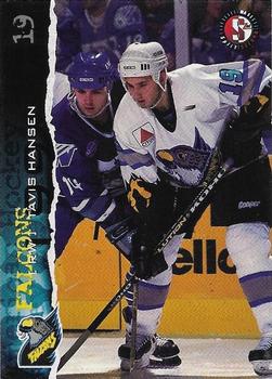 1996-97 SplitSecond Springfield Falcons (AHL) #NNO Tavis Hansen Front