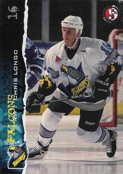 1996-97 SplitSecond Springfield Falcons (AHL) #NNO Chris Longo Front
