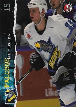 1996-97 SplitSecond Springfield Falcons (AHL) #NNO Juha Ylonen Front