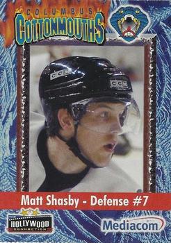 2003-04 Hollywood Connection Columbus Cottonmouths (ECHL) #NNO Matt Shasby Front