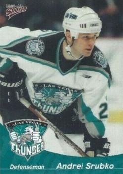 1998-99 Multi-Ad Las Vegas Thunder (IHL) #13 Andrei Sryubko Front
