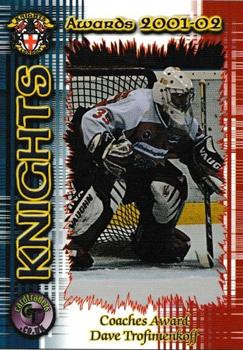 2001-02 Cardtraders London Knights (BISL) #30 Ian McIntyre / David Trofimenkoff Back