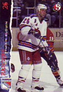 1996-97 SplitSecond Binghamton Rangers (AHL) #NNO Sylvain Blouin Front