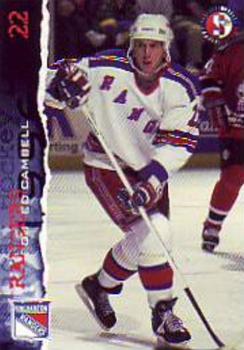 1996-97 SplitSecond Binghamton Rangers (AHL) #NNO Ed Campbell Front