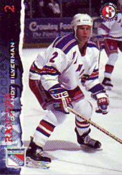 1996-97 SplitSecond Binghamton Rangers (AHL) #NNO Andy Silverman Front