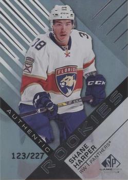 2016-17 SP Game Used - Rainbow Player Age #132 Shane Harper Front