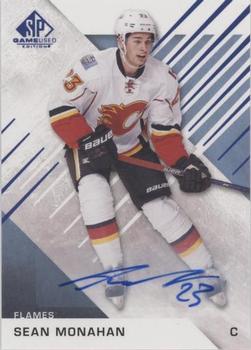 2016-17 SP Game Used - Blue Autographs #72 Sean Monahan Front