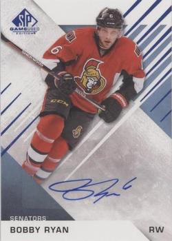 2016-17 SP Game Used - Blue Autographs #77 Bobby Ryan Front