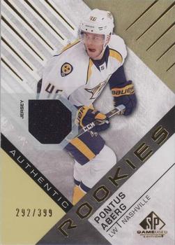 2016-17 SP Game Used - Gold Material #145 Pontus Aberg Front