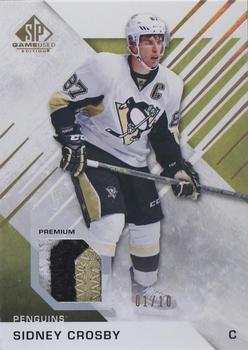 2016-17 SP Game Used - Gold Material Spectrum Premium #1 Sidney Crosby Front
