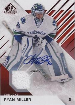 2016-17 SP Game Used - Red Autograph Material #47 Ryan Miller Front