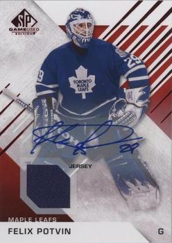 2016-17 SP Game Used - Red Autograph Material #98 Felix Potvin Front