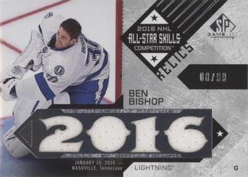 2016-17 SP Game Used - 2016 All-Star Skills Relic Blends #ASB-BB Ben Bishop Front