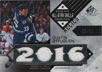 2016-17 SP Game Used - 2016 All-Star Skills Relic Blends #ASB-DB Dustin Byfuglien Front