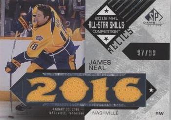 2016-17 SP Game Used - 2016 All-Star Skills Relic Blends #ASB-JN James Neal Front