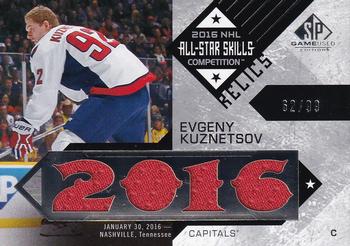 2016-17 SP Game Used - 2016 All-Star Skills Relic Blends #ASB-KU Evgeny Kuznetsov Front