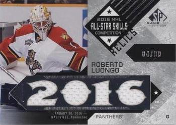 2016-17 SP Game Used - 2016 All-Star Skills Relic Blends #ASB-RL Roberto Luongo Front