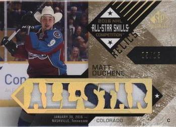 2016-17 SP Game Used - 2016 All-Star Skills Relic Blends Patch #ASB-MD Matt Duchene Front