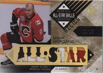 2016-17 SP Game Used - 2016 All-Star Skills Relic Blends Patch #ASB-MG Mark Giordano Front