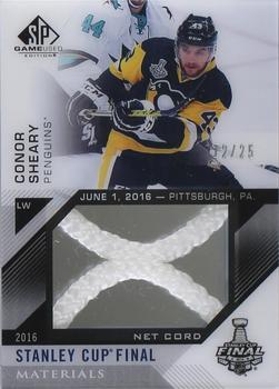 2016-17 SP Game Used - 2016 Stanley Cup Finals Material Net Cord #SCNC-CS Conor Sheary Front
