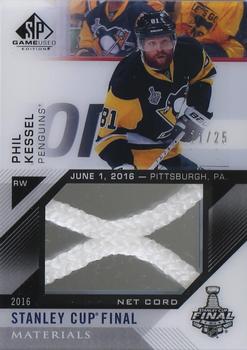 2016-17 SP Game Used - 2016 Stanley Cup Finals Material Net Cord #SCNC-PK Phil Kessel Front