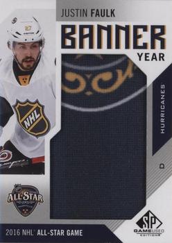 2016-17 SP Game Used - Banner Year All-Star 2016 #BAS-JF Justin Faulk Front