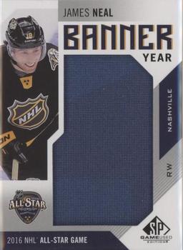 2016-17 SP Game Used - Banner Year All-Star 2016 #BAS-JN James Neal Front