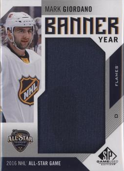 2016-17 SP Game Used - Banner Year All-Star 2016 #BAS-MG Mark Giordano Front