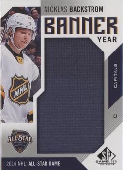 2016-17 SP Game Used - Banner Year All-Star 2016 #BAS-NB Nicklas Backstrom Front