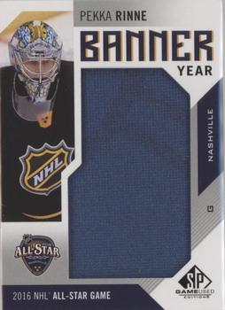 2016-17 SP Game Used - Banner Year All-Star 2016 #BAS-PR Pekka Rinne Front