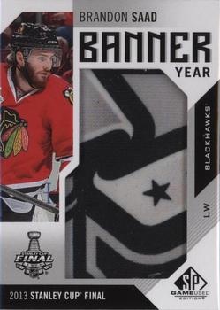 2016-17 SP Game Used - Banner Year Stanley Cup Finals #BSC-BS Brandon Saad Front