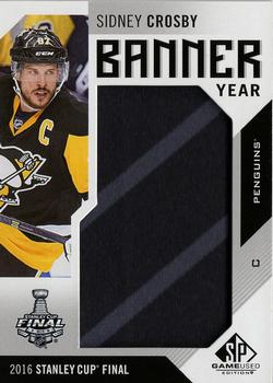2016-17 SP Game Used - Banner Year Stanley Cup Finals #BSC-SC Sidney Crosby Front