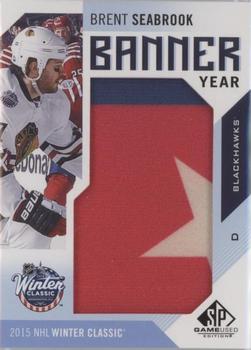 2016-17 SP Game Used - Banner Year Winter Classic #BWC-BS Brent Seabrook Front