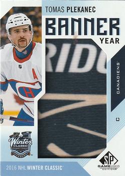 2016-17 SP Game Used - Banner Year Winter Classic #BWC-TP Tomas Plekanec Front