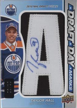 2016-17 SP Game Used - Draft Day Marks Manufactured Letters #DDM-TH Taylor Hall Front