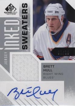 2016-17 SP Game Used - Inked Sweaters #IS-BH Brett Hull Front