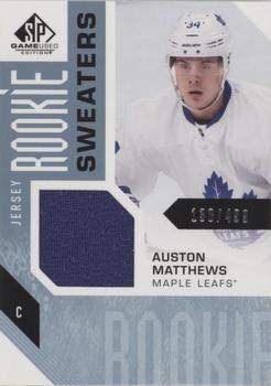 2016-17 SP Game Used - Rookie Sweaters #RS-AM Auston Matthews Front