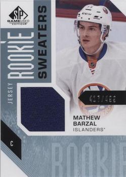 2016-17 SP Game Used - Rookie Sweaters #RS-MB Mathew Barzal Front