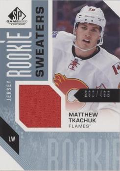 2016-17 SP Game Used - Rookie Sweaters #RS-MT Matthew Tkachuk Front