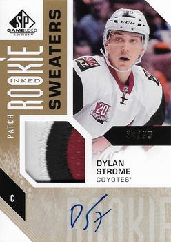 2016-17 SP Game Used - Inked Rookie Sweaters Patch #RS-DS Dylan Strome Front