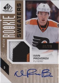 2016-17 SP Game Used - Inked Rookie Sweaters Patch #RS-IP Ivan Provorov Front