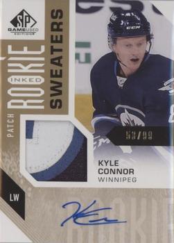2016-17 SP Game Used - Inked Rookie Sweaters Patch #RS-KC Kyle Connor Front