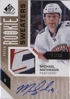 2016-17 SP Game Used - Inked Rookie Sweaters Patch #RS-MI Michael Matheson Front